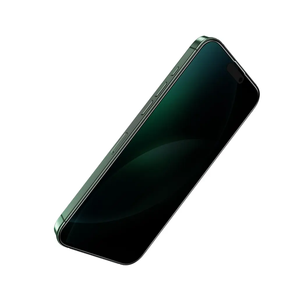 Green Lion 9H Steve Privacy Anti-Peeping Glass - Black Edge.webp