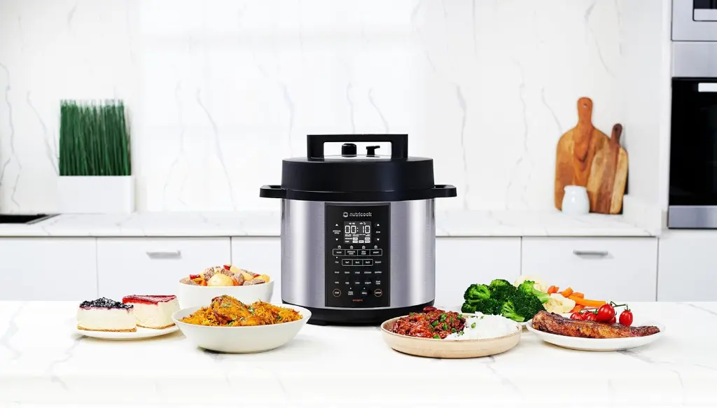 Nutricook SMART POT 3 Cooker, Steamer 12-in-1 Electric Pressure Cooker 20 Smart Programs (2).webp