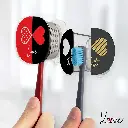 Flipper - 2-in-1 Toothbrush With Cover for Couple - Grey & Red (5).webp