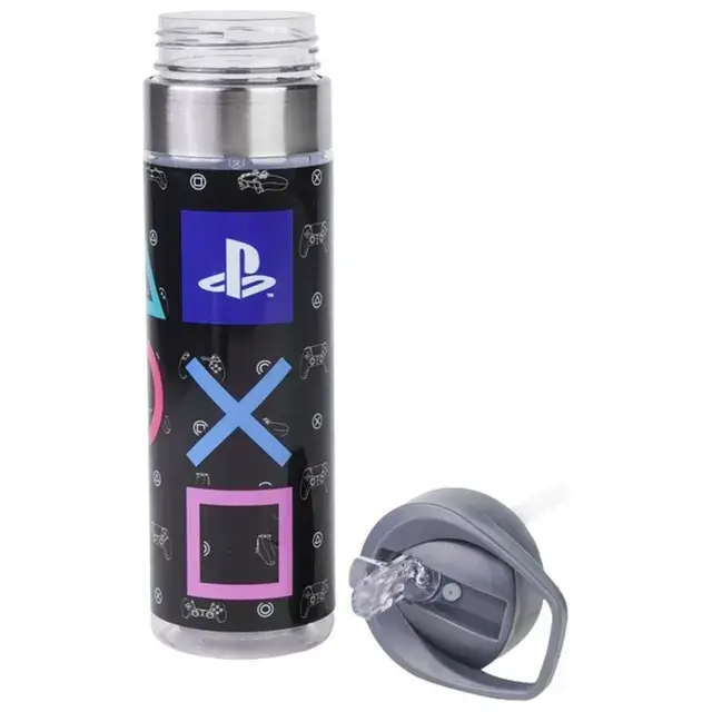 Sony - Regular Plastic Water Bottle With Straw Lid - PlayStation - 650 ml (3).webp