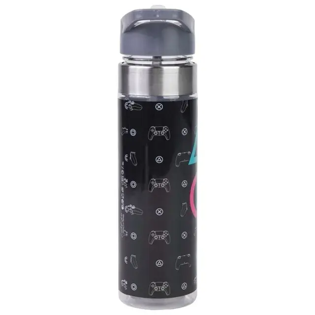 Sony - Regular Plastic Water Bottle With Straw Lid - PlayStation - 650 ml (1).webp