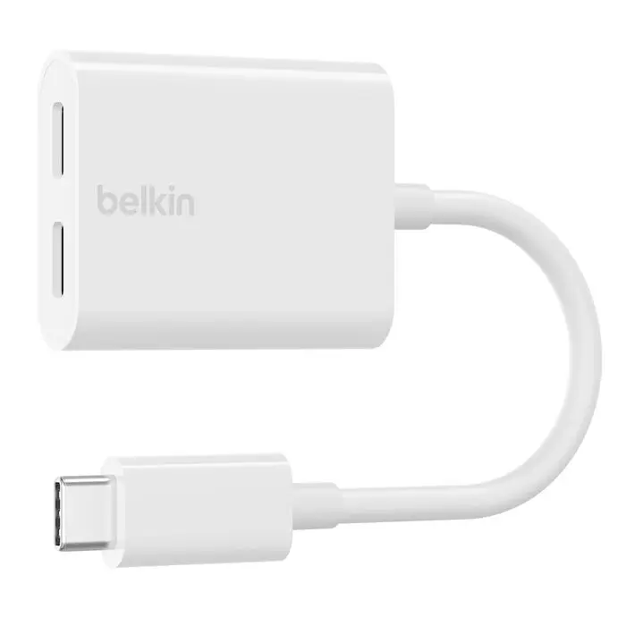 محول بلكين Connect USB-C للصوت والشحن