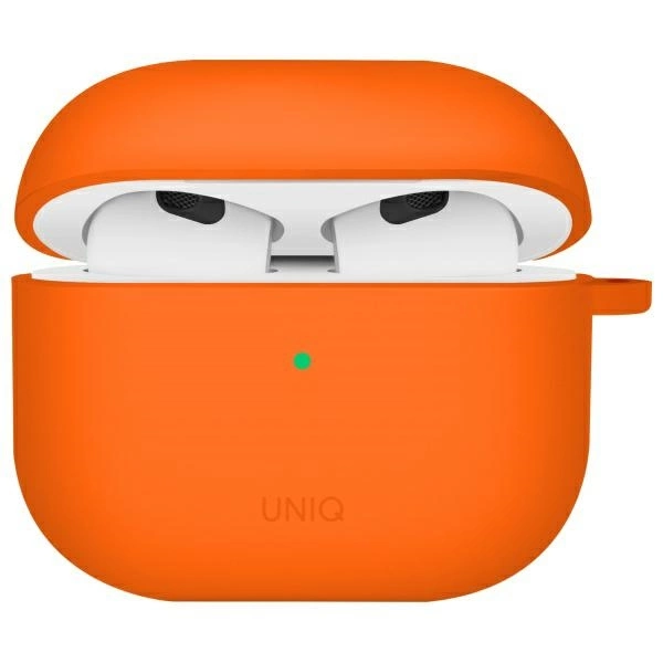  UNIQ NEXO ACTIVE HYBRID SILICONE AIRPODS 4TH GEN CASE WITH SPORTS EAR HOOKS 