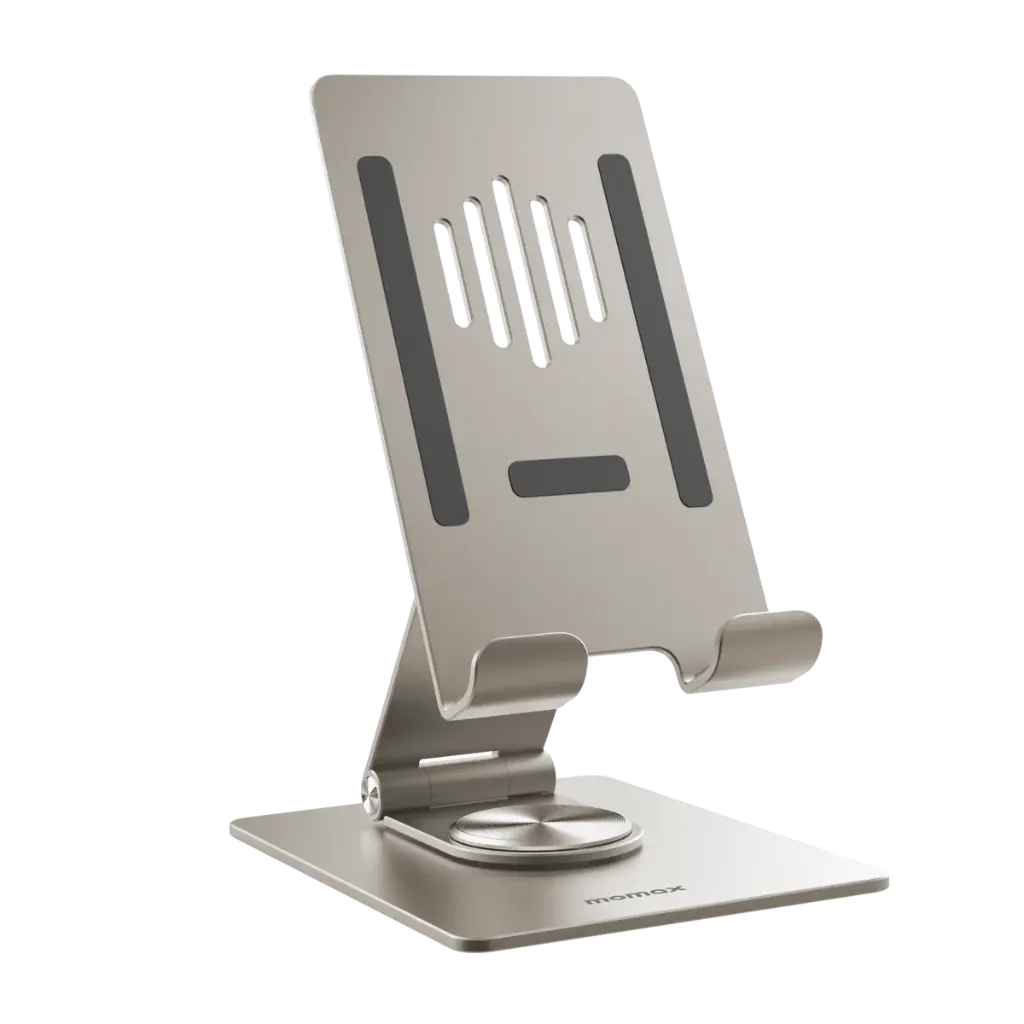 موماكس Fold Stand حامل قابل للتدوير للهاتف والتابلت