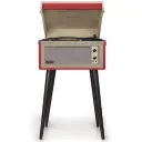 كروسلي Dansette Bermuda Deluxe مشغل أسطوانات – أحمر
