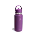 Hydroflask زجاجة معزولة بفوهة واسعة – لون بيتش بلوم – سعة 950 مل