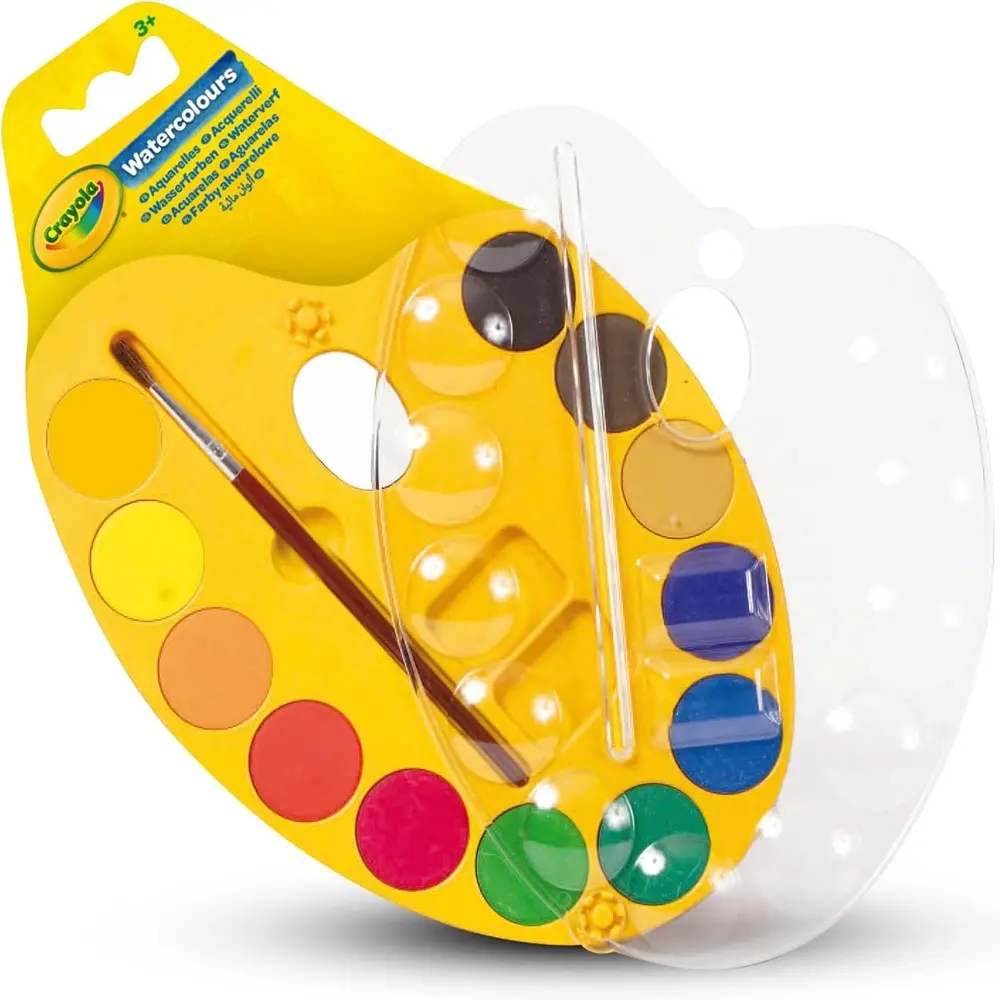Crayola - 12 Watercolour Paint Palette