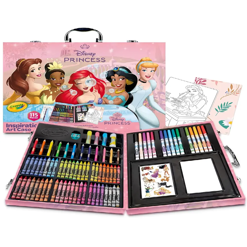 Crayola - حقيبة فنون الإلهام أميرات ديزني