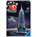 Ravensburger Empire State Bldg Night Ed. 216 Pc 3D