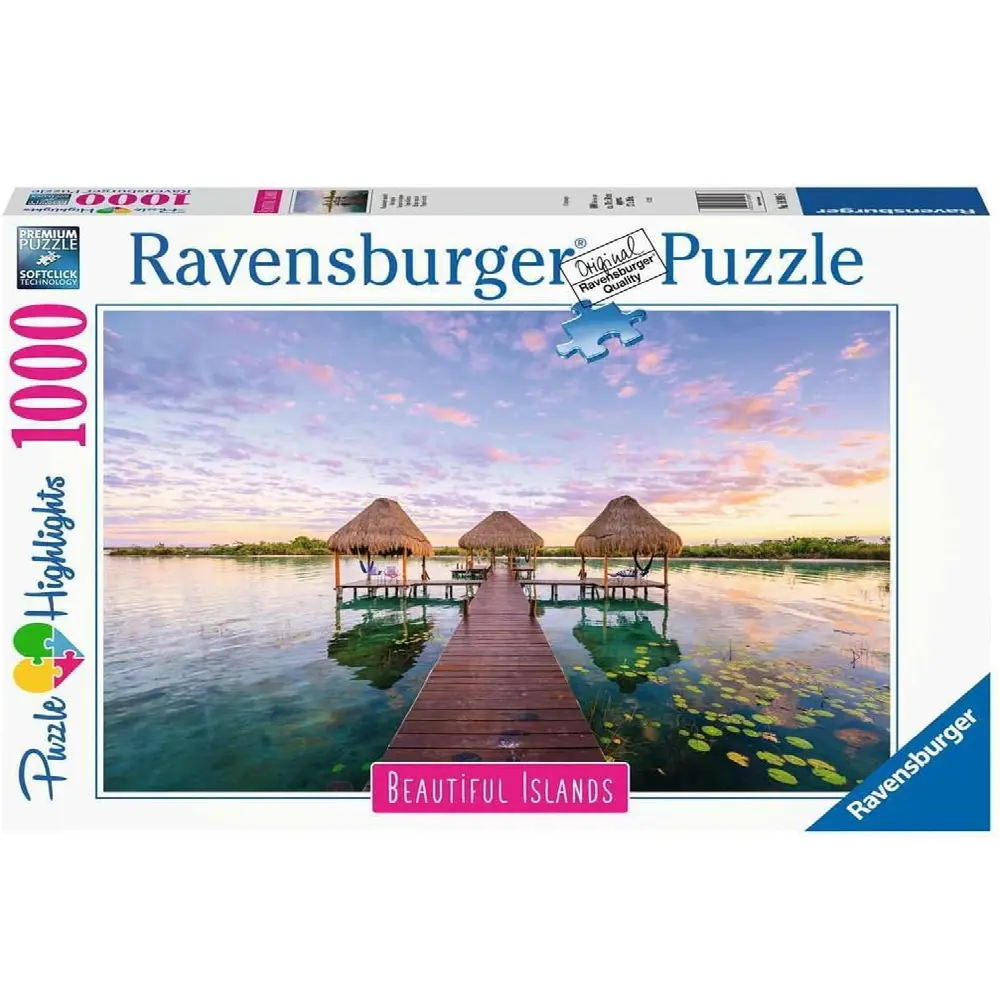 Ravensburger الجزر الجميلة الإطلالة الاستوائية 1000 قطعة