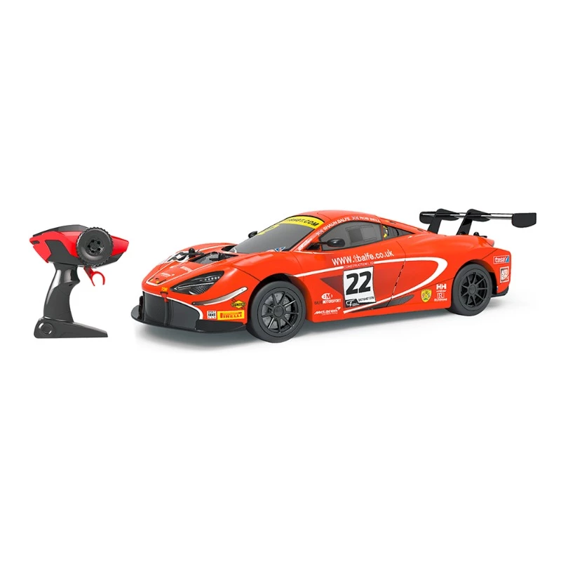 سيارة McLaren 720S GT3 بمقياس 1:12 مع بطارية قابلة للشحن 7.2 فولت – RW