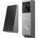 EZVIZ EP3x Pro Dual-Lens Solar Video Doorbell, 2K + 1080p, 32GB eMMC