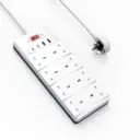شريط طاقة مكتبي 12 في 1 من Wiwu Wi-S009 بتقنية GaN، قوة 20 واط، كابل طول 2 متر