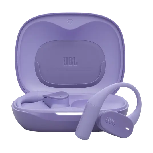 سماعة JBL Soundgear Sense Lite لاسلكية بالكامل بتصميم مفتوح - لون بنفسجي