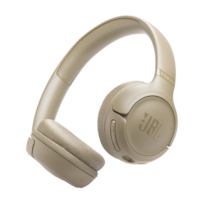 سماعة JBL Tune 530BT لاسلكية فوق الأذن - لون بيج