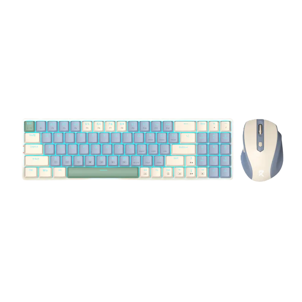Redragon 94key Low Profile Keyboard + Mouse Combo BS-8772CB