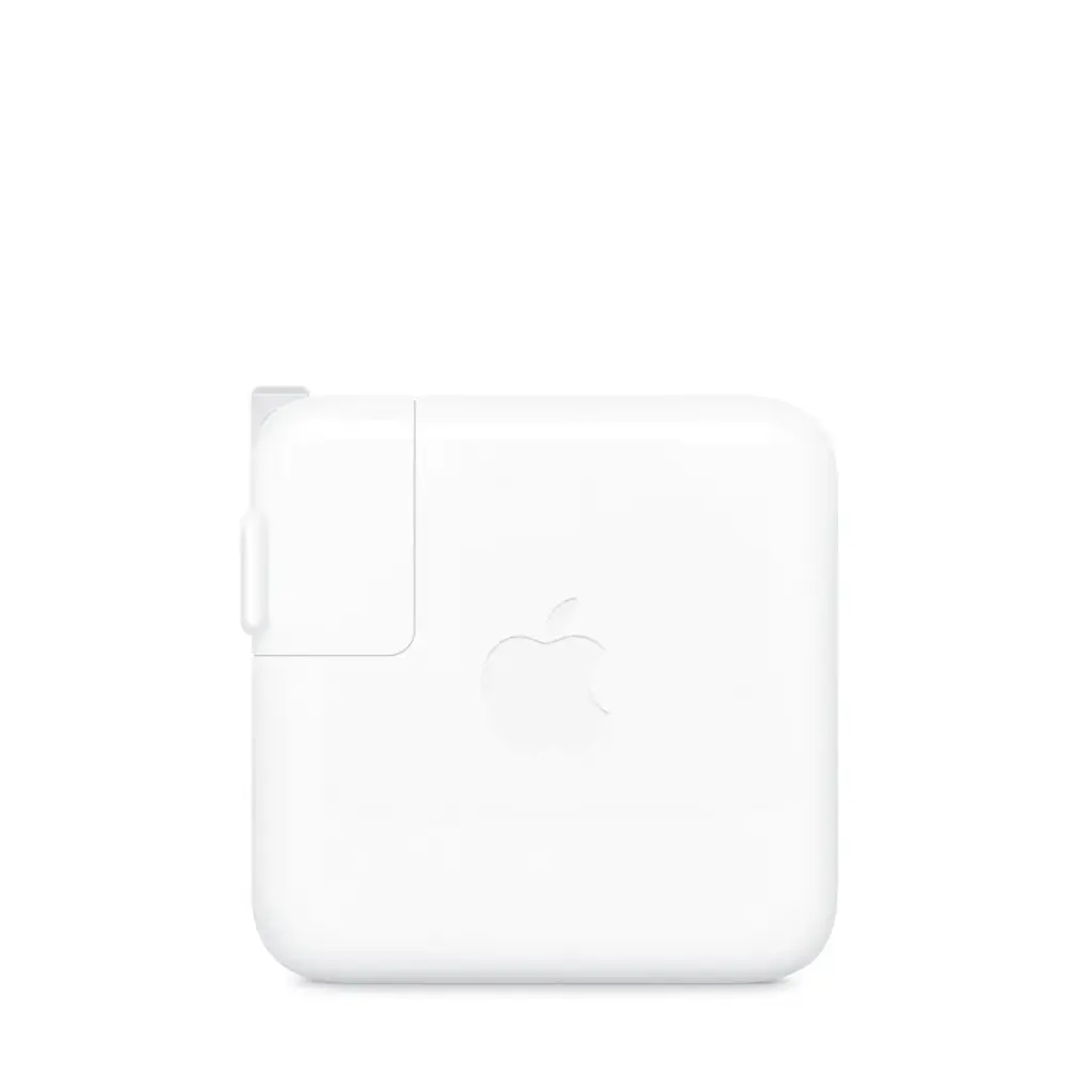محول طاقة أبل 70 واط 3PIN USB-C - اللون الأبيض
