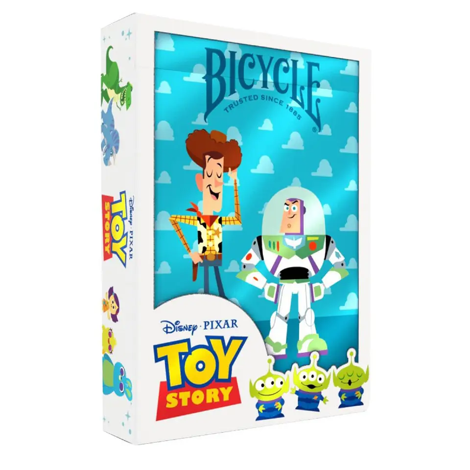 Bicycle Playing Cards - Disney Toy Story | Illustrated Standard Deck | 52 Cards
