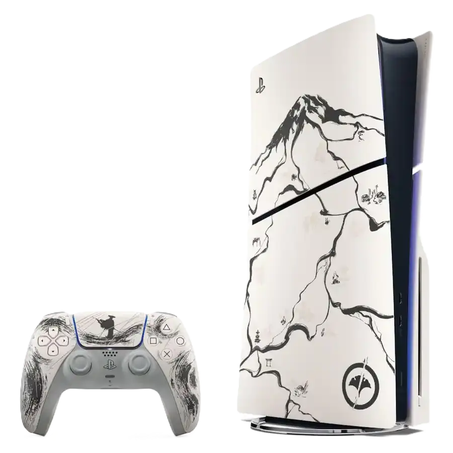 PlayStation 5 Console Slim Disc Edition 1TB - Ghost of Yōtei Limited Black Edition