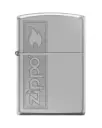 Zippo Windproof Lighter – Regular High Polish Chrome – Zippo Design – 250-AE401308