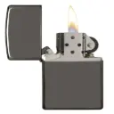 طقم هدايا ولاعة زيبو – مزيج الولاعة مع قطعة إدخال الغليون (Pipe Insert) – كروم نحيف (Slim Chrome) – 29789-150