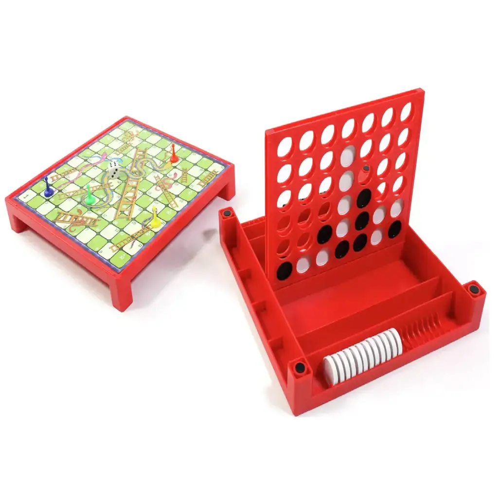 Ambassador 4-in-a-Row & Snakes and Ladders Combo