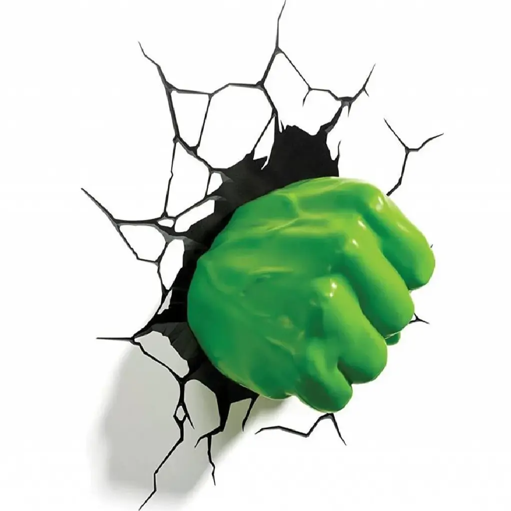The Source 3DL Marvel Hulk Fist Light