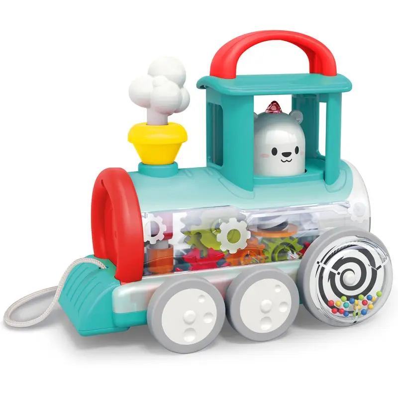 Hola Pull Along Train Engine - Red