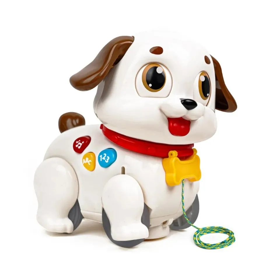 Hola Crawl & Pull Along Learning Puppy