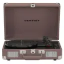 Crosley Cruiser Plus Vintage 3-Speed Bluetooth In/Out Suitcase Vinyl Record Player Turntable - Purple Ash