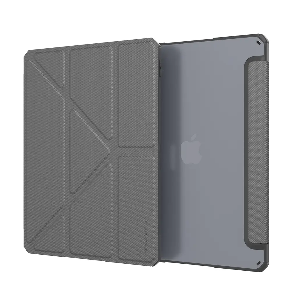 AmazingThing Titan Pro Folio Case for iPad Air 5 10.9" 2022 - Grey