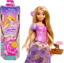 دمية "ديزني برينسيس سبين آند ريفيل" (Disney Princess Spin & Reveal) لشخصية رابونزل مع إكسسوارات متنوعة.