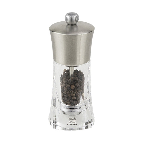 Peugeot Ouessant Pepper Mill 14cm - Acrylic & Stainless Steel