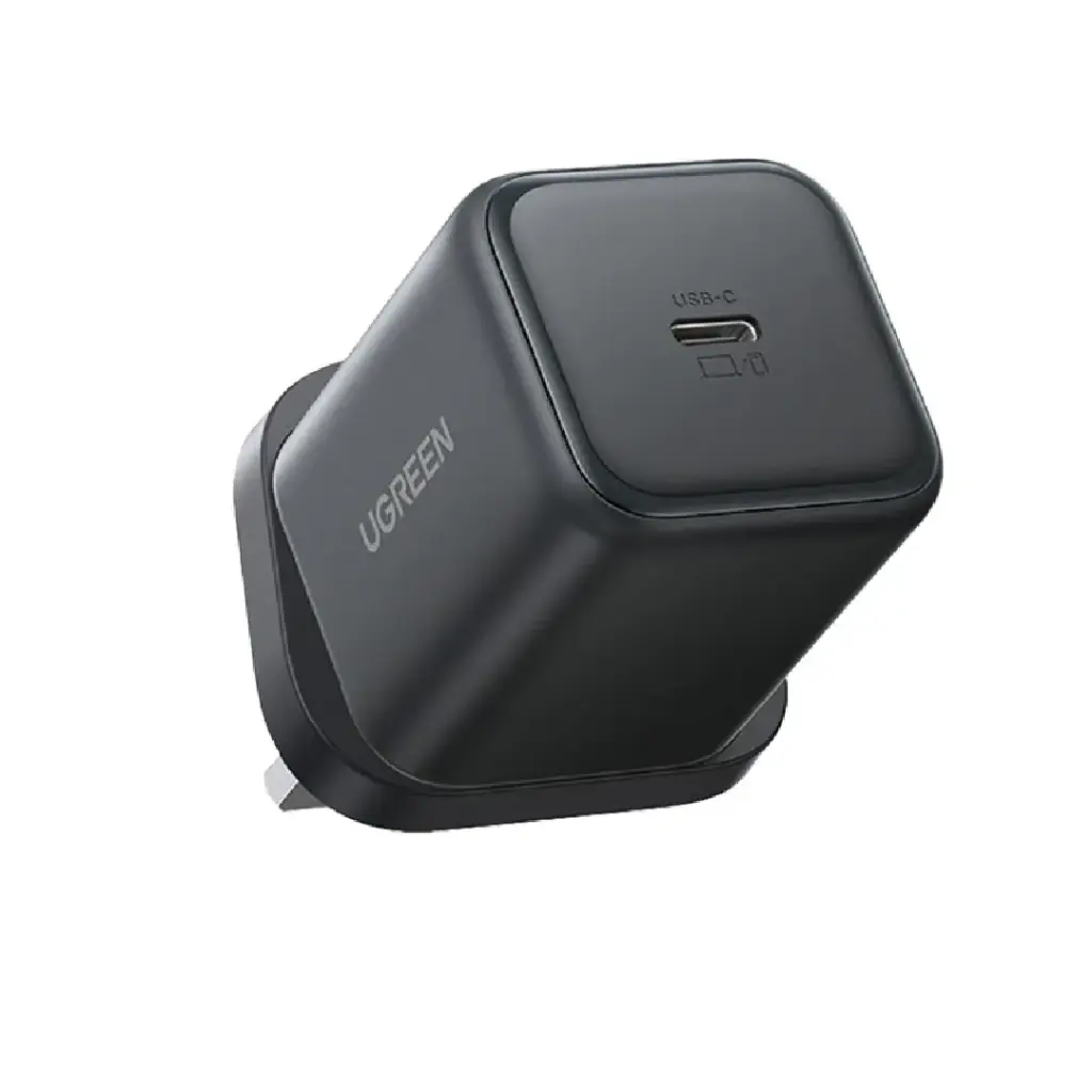 UGREEN 45W USB-C GaN Fast Charger - UK - Black