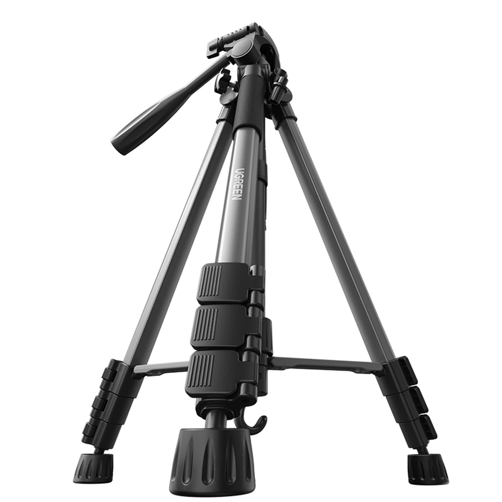 UGREEN LP661 Professional Tripod Stand for Phone & Camera - Black