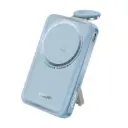 Promate Mavrix-3 10000mAh 3-in-1 MagSafe Wireless Power Bank - Blue