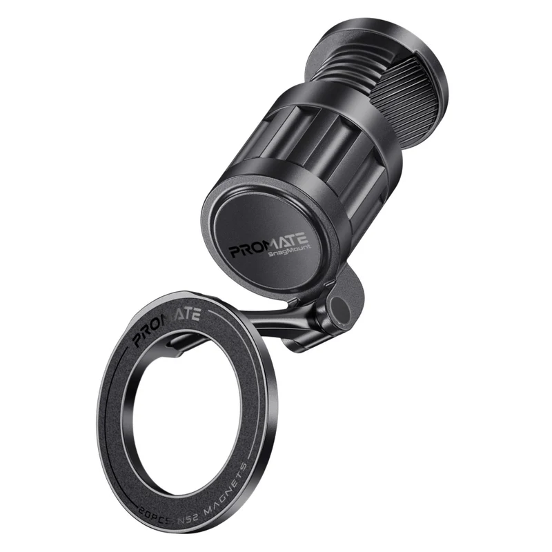Promate SnagMount 360° Magnetic MagSafe Grip-On Mount