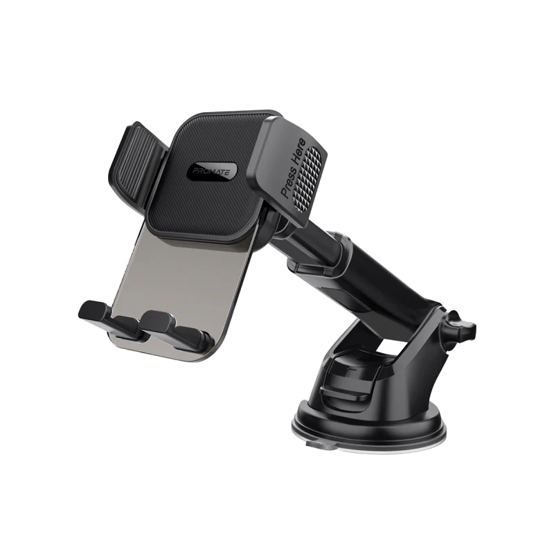 Promate TransHold Transparent Auto-Clamping Car Phone Mount