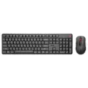 Promate ProCombo-15 Wireless Silent Keyboard & Mouse Combo - Arabic/English