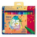 ستيدتلر (Triplus Color 323) أقلام تلوين برأس ليفي، إصدار محدود 25 لوناً - 323 C25 TA