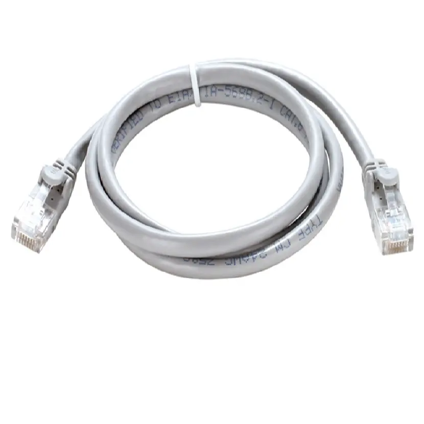 دي-لينك (NCB-C6UGRYR1-3) كابل توصيل (Patch Cord) من الفئة السادسة (Cat6 UTP) بطول 3 متر - رمادي، مقياس 24AWG
