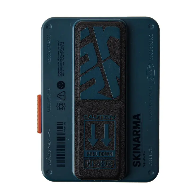 Skinarma SPUNK MIRAGE Magnetic Cardholder with Stand - Blue