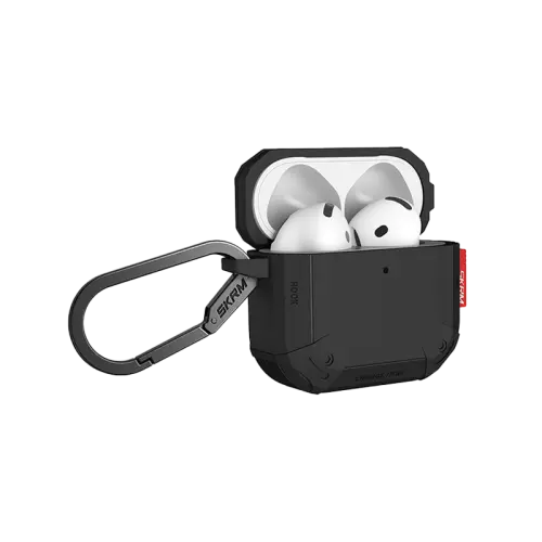 Skinarma MECHA CE AirPods 4th Generation Case - Black