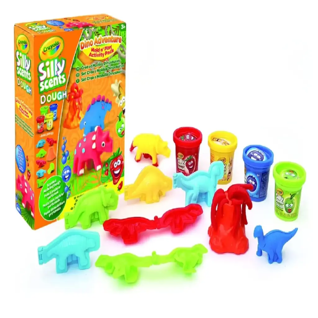 CRAYOLA SILLY SCENT DINOSAURS MEDIUM SET