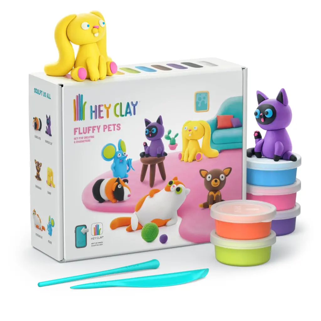 Hey Clay Fluffy Pets, 15 cans