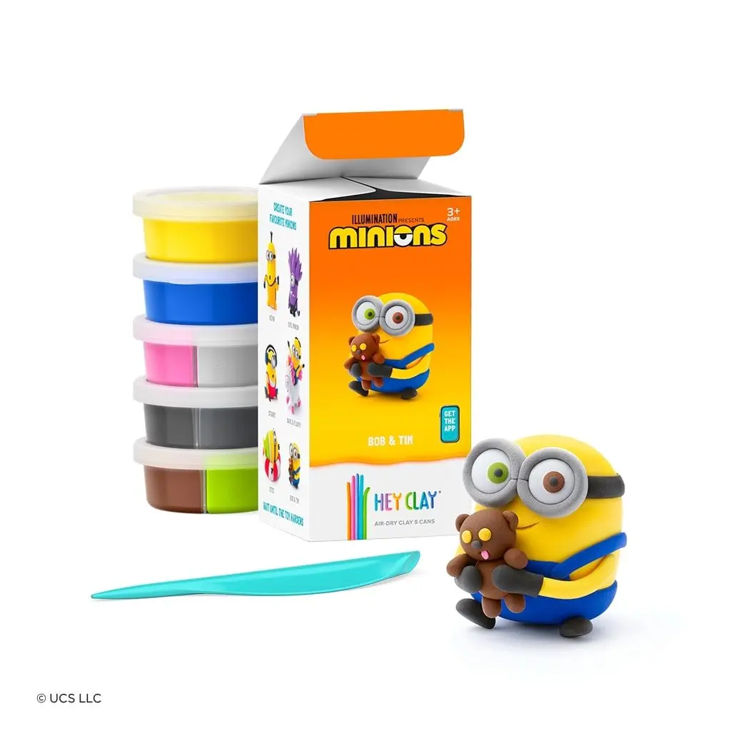 HEY CLAY - Bob & Tim, Series Minions, 5 cans