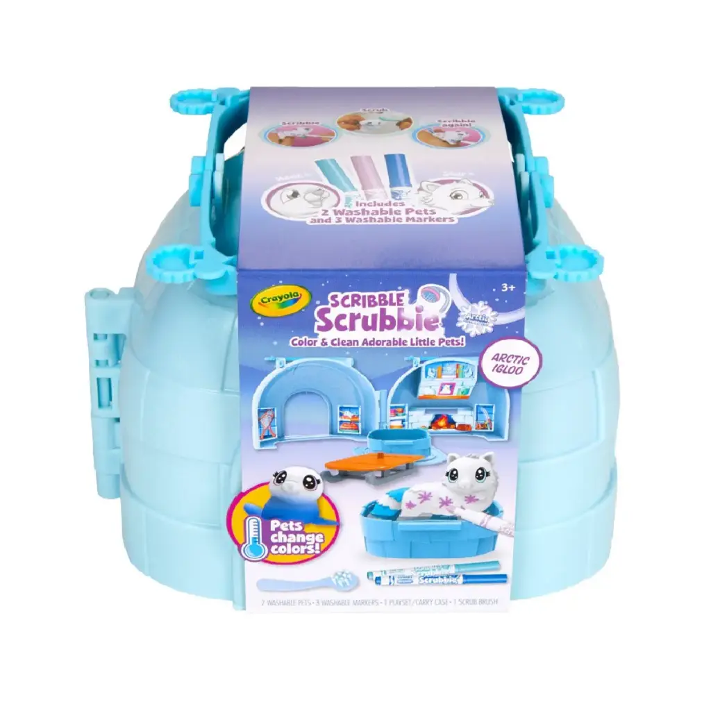 Crayola Scribble Scrubbie Arctic Igloo