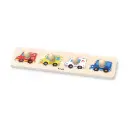 Viga Flat Puzzle - Vehicles