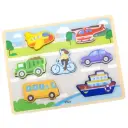 Viga Chunky Puzzle - Transportation
