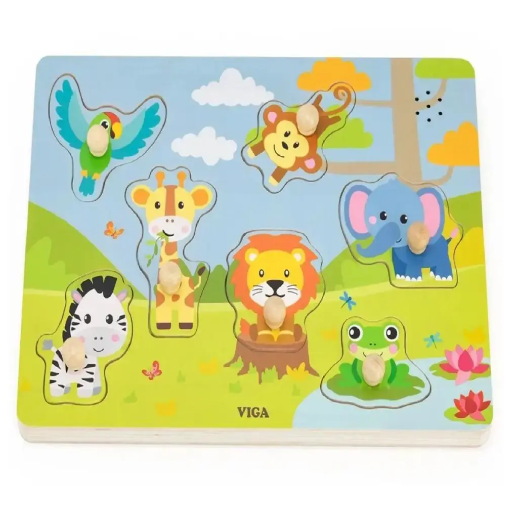 Viga Sound Puzzle - Jungle Animals